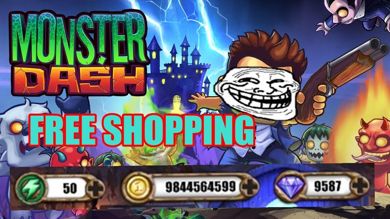 Tải Monster Dash Hack Mod mua đồ miễn phí